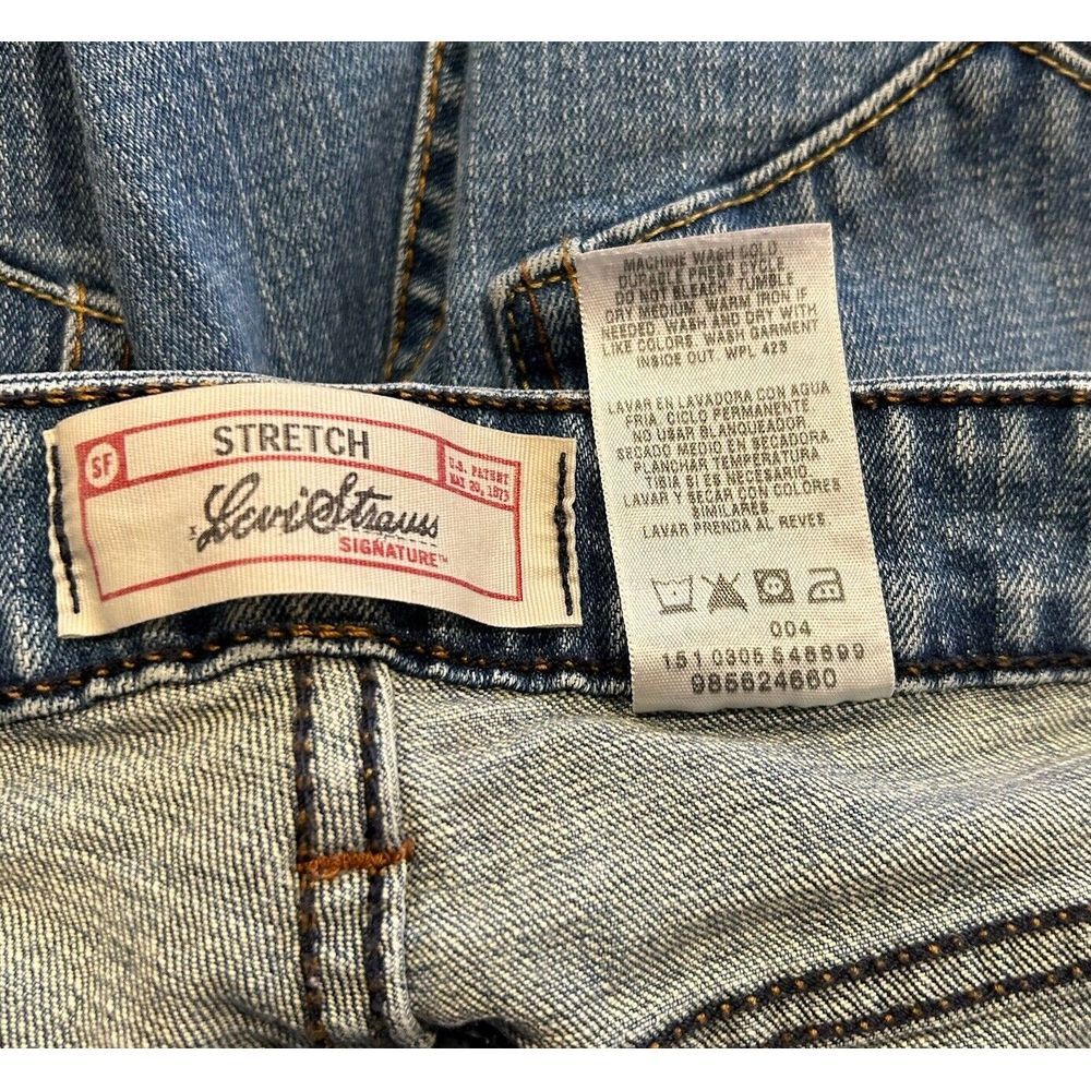 Levi Strauss Women's Y2K 5 Pocket‎ Jeans Misses Size 10 - Picture 5 of 5